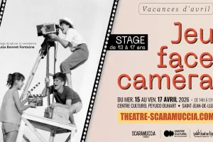 Stage JEU FACE CAMERA (13-17 ans)