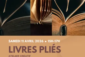 Atelier Créatif : Livres pliés