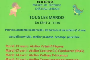 Atelier Le Relais petite enfance
