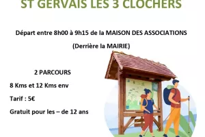 RANDO ST GERVAIS  DIMANCHE 12 AVRIL