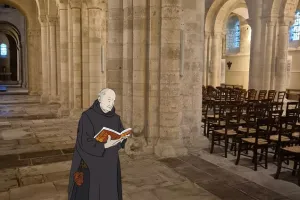 Jeu de piste à l'église abbatiale de Lessay : La clé perdue de Frère Blaise