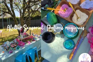 Atelier sensoriel: Potions magiques