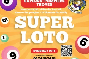 Super Loto des Sapeurs-Pompiers de Troyes