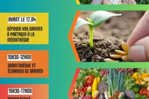 20 ans des AMAP d'Auterive - Grainothèque et conférence