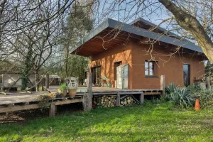Visite d'une maison Bois Terre Paille et Réemploi