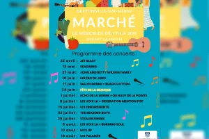 Concert au marché : Les Voix-Là + Génération Mention Pop