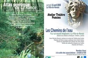 Atlas poétique de la Rance - Les chemins de l’eau -Atelier théâtre et poésie -répétition 11 avril 2026