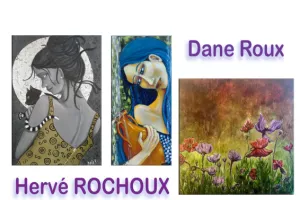 Exposition de Dane Roux et Hervé Rochoux
