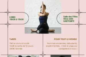 Nouveaux cours de yoga