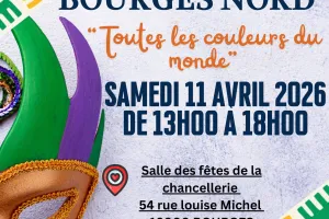 Carnaval Bourges Nord – Toutes les couleurs du monde