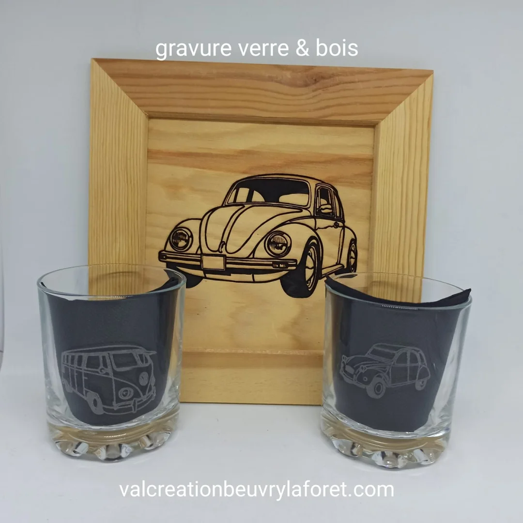 Val-Creation  (gravure sur verre)