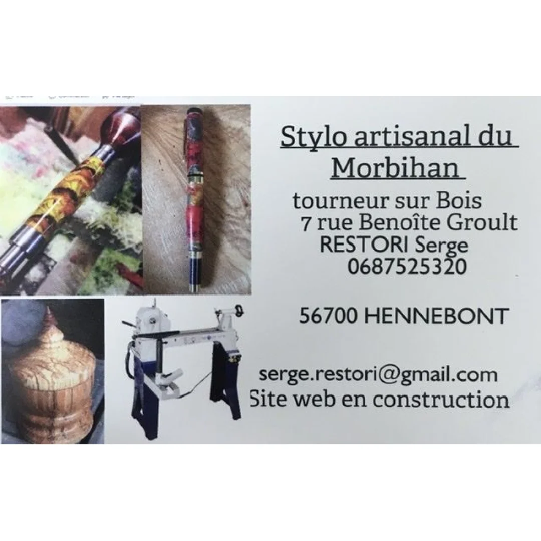 Stylo artisanal du Morbihan