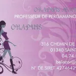 CHAPUIS Jeannine, professeur de pergamano